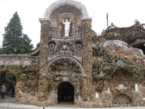 THE SHRINE OF THE GROTTO  OF THE REDEMPTION